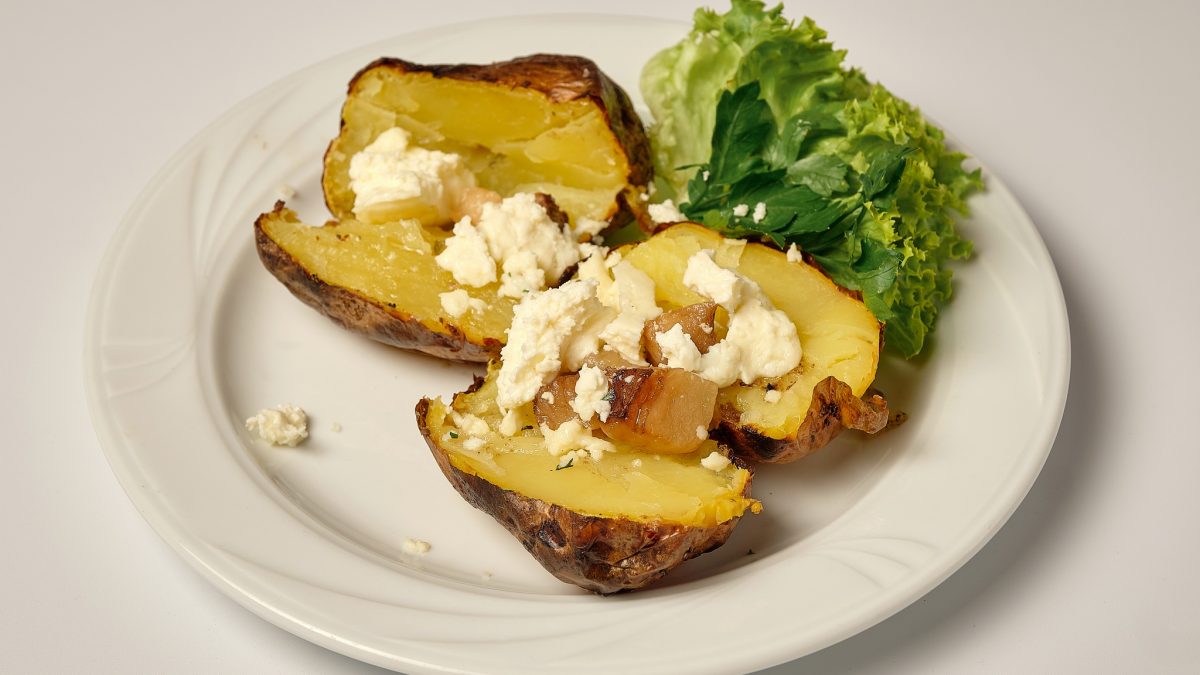 Уж венеція uzh venecziya 0351ek Картопля зі шкварками та бринзою (на вагу) 250 г